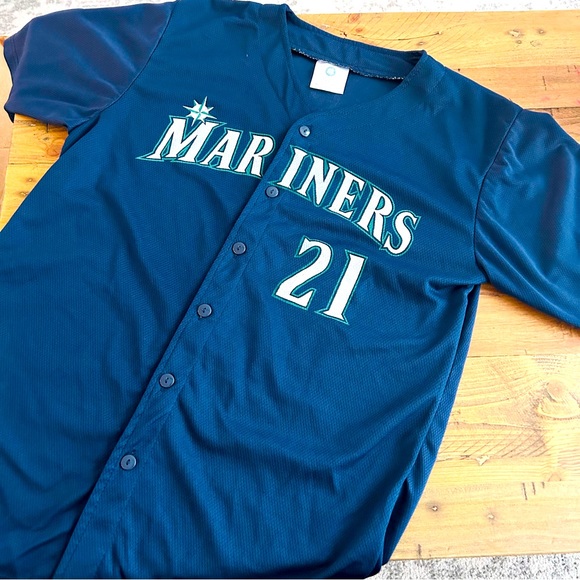 MLB Other - Boeing Mariners Franklin Gutierrez Youth XL Button Up Jersey
